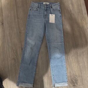 Classic Blue Straight Leg Women's Jeans